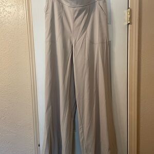 Max Studio Beige Wide-Leg Pants